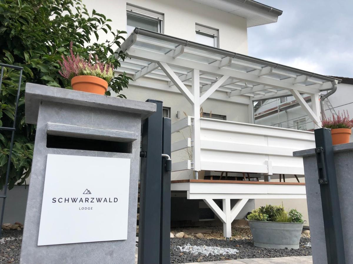 Ferienwohnung Schwarzwald Lodge Schömberg Esterno foto